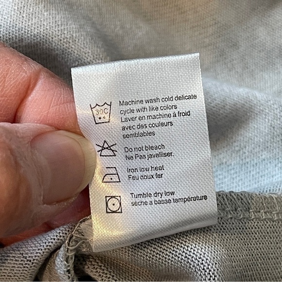 Chaser Cozy Pullover Top Sweater Grey Camo Size Large NWT - Picture 6 of 11